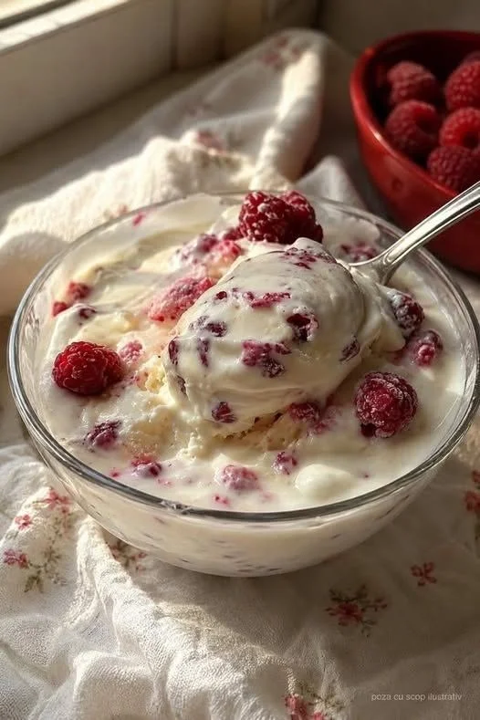 Inghețată de casă din doar 3 ingrediente, fără gelatină. Fetelor, lăsați-mi măcar o „” sau un „Ok” în comentarii, ca să știu că ați văzut rețeta!