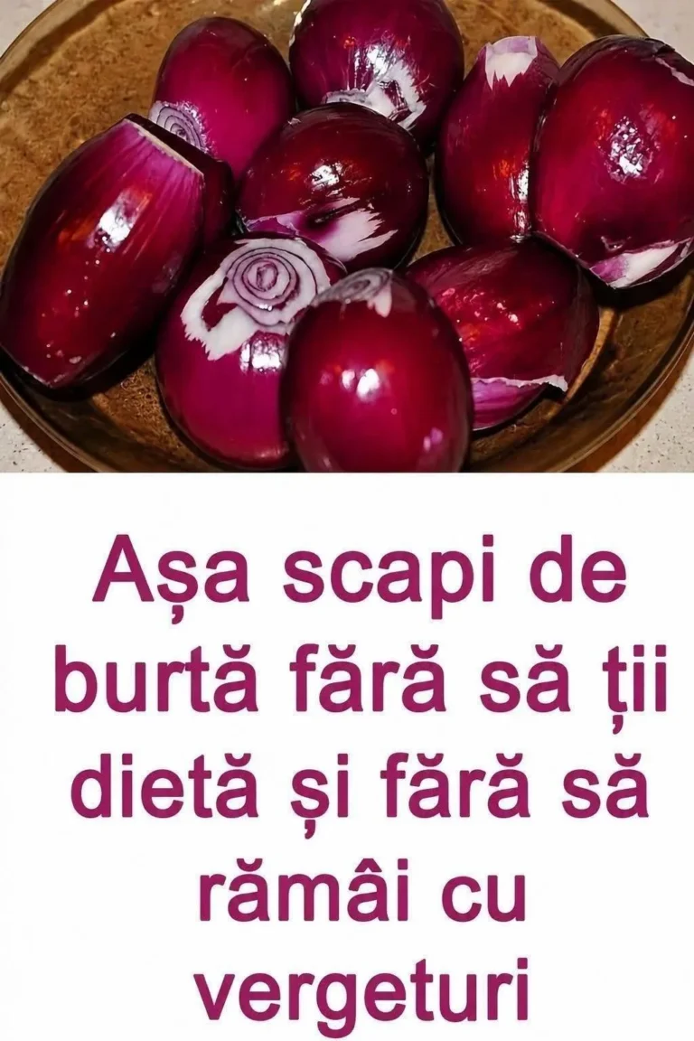 Așa scapi de burtă fără să ții dietă și fără să rămâi cu vergeturi pe corp: Trebuie să faci un singur lucru cu o ceapă roșie